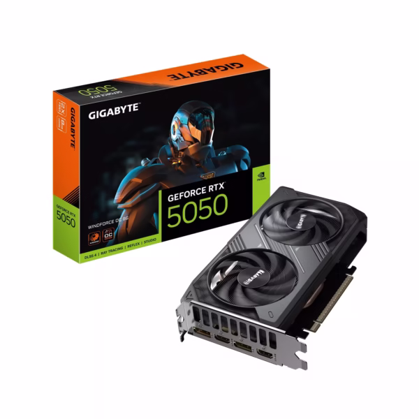 Gigabyte RTX 5050 (v2) 8GB vaizdo plokštė, 8GB GDDR6