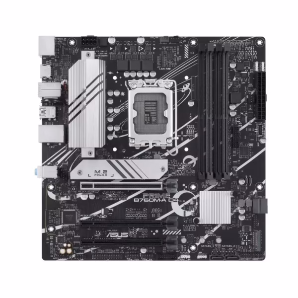ASUS Prime B760M-A D4-CSM pagrindinė plokštė, LGA1700, DDR4