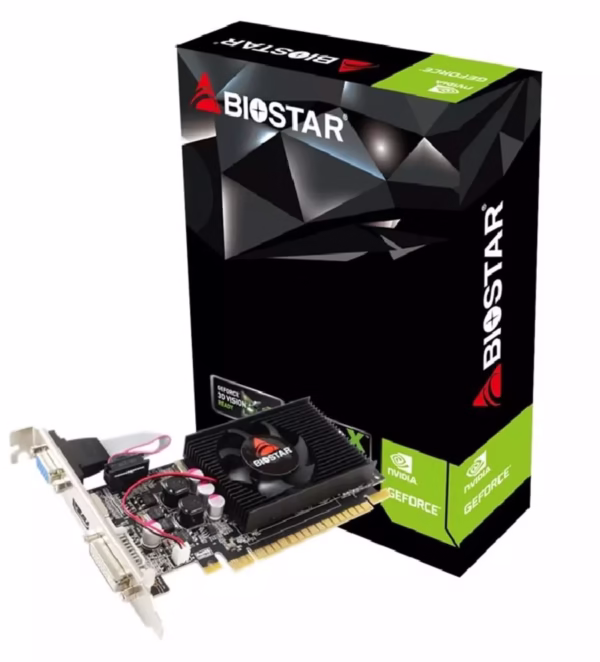 Vaizdo plokštė BIOSTAR NVIDIA GeForce 210, 1 GB DDR3