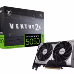 MSI GeForce RTX 5050 8G VENTUS 2X OC vaizdo plokštė, 8GB GDDR6