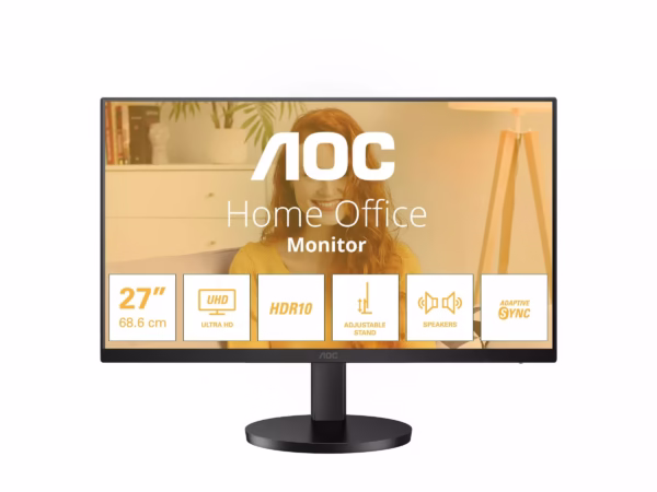 AOC U27B3AF monitorius, 27″, 4K, IPS, 60Hz