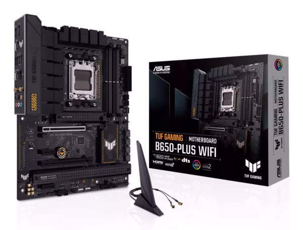 ASUS TUF GAMING B650-PLUS WIFI AM5 DDR5 ATX MB pagrindinė plokštė