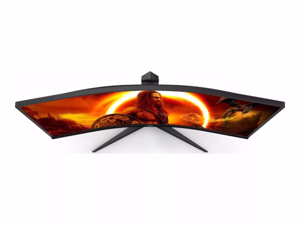 AOC CU34G2XP/BK 34inch 3440×1440 VA 180hz High adjustable Stand HDR400 Freesync Premium USB HUB 4×3.0 2xDP 2xHDMI