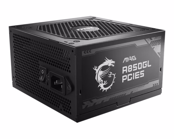MSI MAG A850GL maitinimo blokas, 850W, Gold