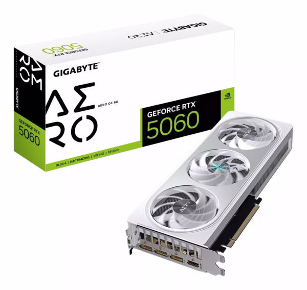Gigabyte RTX 5060 8GB vaizdo plokštė, 8GB GDDR7