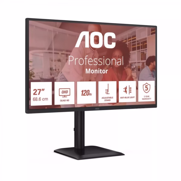 AOC Q27E4CV 27 ” monitorius, 27″, QHD, 120Hz