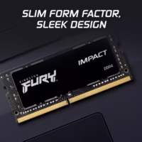 Kingston Fury Impact operatyvioji atmintis, 16GB, DDR4, 3200MHz thumbnail 11