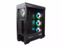 Genesis Irid 505 ARGB Transparent kompiuterio korpusas, Midi Tower, juodas thumbnail 11