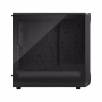 Fractal Design Focus 2 TG Clear Tint kompiuterio korpusas, Midi Tower, juodas thumbnail 11