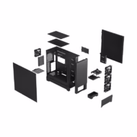 Fractal Design Pop XL Solid kompiuterio korpusas, Full Tower, juodas thumbnail 12