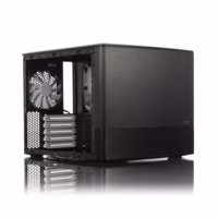 Fractal Design | NODE 804 | Side window | 2 – USB 3.0Audio in/outPower button with LED (white)HDD activity LED (white) | Black | Micro ATX | Power supply included No thumbnail 13