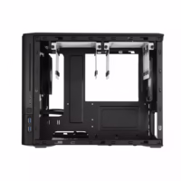 Fractal Design | NODE 804 | Side window | 2 – USB 3.0Audio in/outPower button with LED (white)HDD activity LED (white) | Black | Micro ATX | Power supply included No thumbnail 16