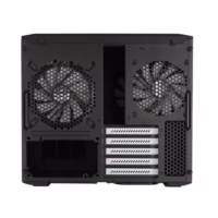 Fractal Design | NODE 804 | Side window | 2 – USB 3.0Audio in/outPower button with LED (white)HDD activity LED (white) | Black | Micro ATX | Power supply included No thumbnail 19