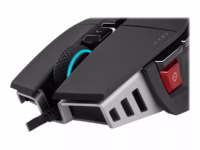 CORSAIR M65 RGB ULTRA Gaming Mouse Backlit RGB LED Optical Silver ALU Black thumbnail 2