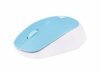 Natec | Mouse | Harrier 2 | Wireless | Bluetooth | White/Blue thumbnail 2