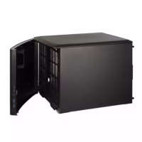 Fractal Design | NODE 804 | Side window | 2 – USB 3.0Audio in/outPower button with LED (white)HDD activity LED (white) | Black | Micro ATX | Power supply included No thumbnail 22