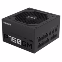 Gigabyte 750W GP-P750GM Aktyvus PFC maitinimo blokas, Gold thumbnail 3