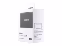 SAMSUNG Portable SSD T7 2TB extern USB 3.2 Gen 2 indigo titan grey thumbnail 3