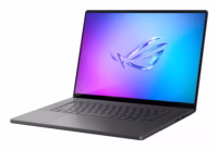Nešiojamas kompiuteris ASUS ROG Zephyrus G16 (2024) GA605, 16″, AMD Ryzen AI 7, 32GB, 1TB SSD, NVIDIA GeForce RTX 5070, Windows 11 Home, pilkas thumbnail 3