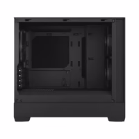 Fractal Design Pop Mini Silent Solid kompiuterio korpusas, Mini Tower, juodas thumbnail 3