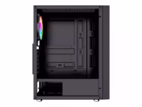 GEMBIRD computer case Fornax 2500 ATX – ARGB backlight black thumbnail 4