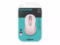 LOGITECH Signature M650 Mouse optical 5 buttons wireless Bluetooth 2.4 GHz Bolt USB receiver rose thumbnail 4