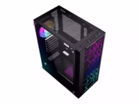 GEMBIRD computer case Fornax 2500 ATX – ARGB backlight black thumbnail 5