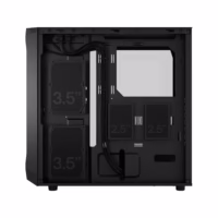 Fractal Design Focus 2 TG Clear Tint kompiuterio korpusas, Midi Tower, juodas thumbnail 5