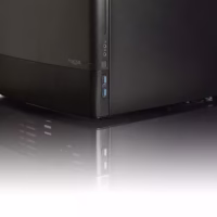 Fractal Design | NODE 804 | Side window | 2 – USB 3.0Audio in/outPower button with LED (white)HDD activity LED (white) | Black | Micro ATX | Power supply included No thumbnail 5