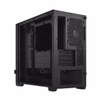 Fractal Design Pop Mini Silent Solid kompiuterio korpusas, Mini Tower, juodas thumbnail 6