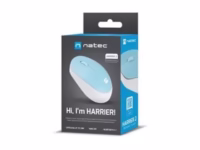 Natec | Mouse | Harrier 2 | Wireless | Bluetooth | White/Blue thumbnail 6