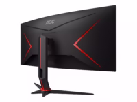 AOC CU34G2XP/BK 34inch 3440×1440 VA 180hz High adjustable Stand HDR400 Freesync Premium USB HUB 4×3.0 2xDP 2xHDMI thumbnail 7