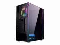 GEMBIRD computer case Fornax 2500 ATX – ARGB backlight black thumbnail 8
