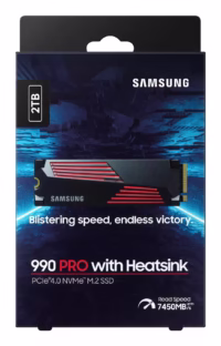 Samsung 990 PRO with Heatsink NVMe SSD diskas, 2TB, M.2 thumbnail 8