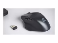 Natec Mouse, BlackBird 2, Silent, Wireless, 1600 DPI, Optical, Black BlackBird 2 pelė, belaidė, juoda thumbnail 9