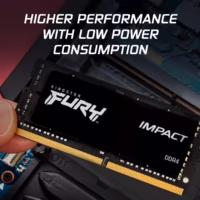 Kingston Fury Impact operatyvioji atmintis, 16GB, DDR4, 3200MHz thumbnail 10