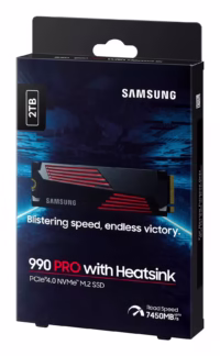 Samsung 990 PRO with Heatsink NVMe SSD diskas, 2TB, M.2 thumbnail 10
