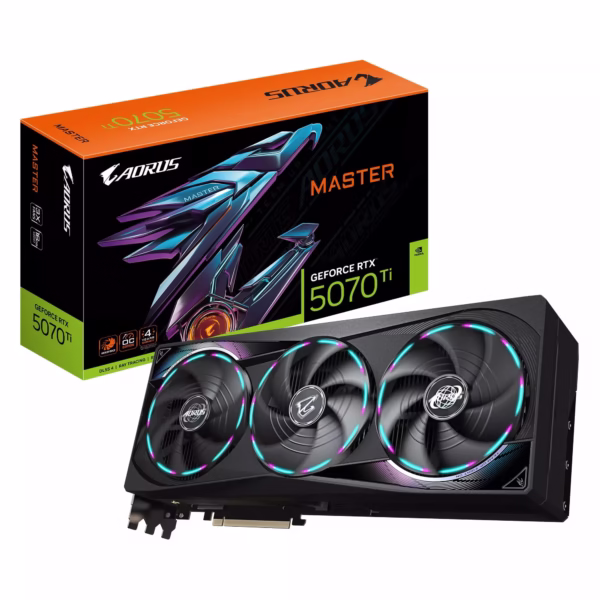 Gigabyte RTX 5070 Ti 16GB vaizdo plokštė, 16GB GDDR7
