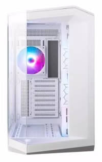 MSI MAG PANO 100R PZ Side window White Mid-Tower included No ATX kompiuterio korpusas, Midi Tower, baltas