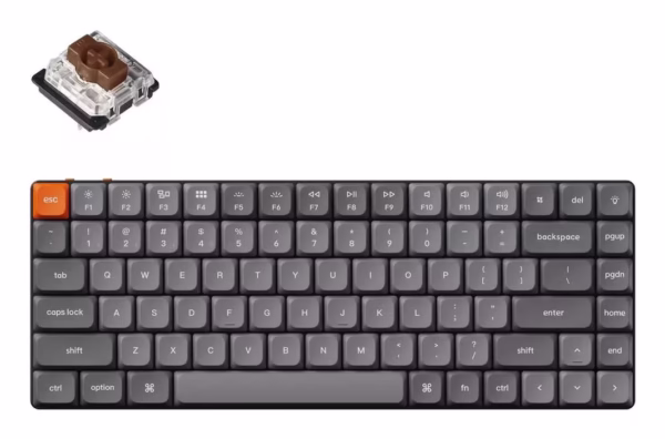 Belaidė klaviatūra „Keychron K3 Max“ RGB