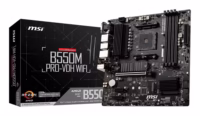 MSI B550M PRO-VDH WIFI ATX MB pagrindinė plokštė, AM4, DDR4