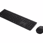 Lenovo Professional Wireless klaviatūros ir pelės rinkinys, įkraunamas, Bluetooth, LT, pilkas