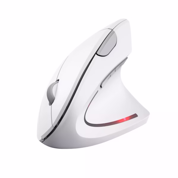 Ergonominė belaidė optinė pelė Trust Verto, balta