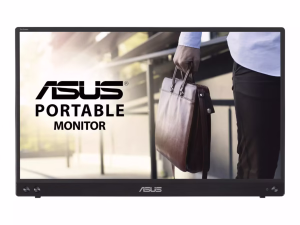 ASUS ZenScreen MB16ACV Portable USB Monitor 15.6inch Full HD IPS Hybrid Signal Solution USB Type-C Flicker Free Blue Light Filter