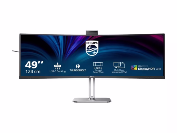 Philips 49B2U6903CH/00 monitorius, 49″, 5120×1440, VA, 100Hz, USB-C
