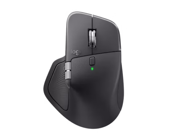 Logitech Logitech MX Master 4 for Business Mouse – Wireless + Bluetooth, 8000 DPI, Graphite | Logitech