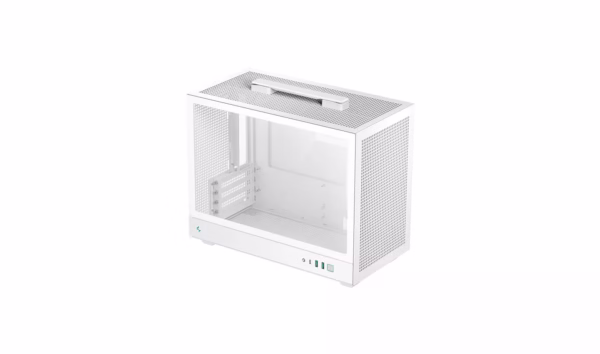 Deepcool CH160 Plus WH kompiuterio korpusas, Mini Tower, baltas