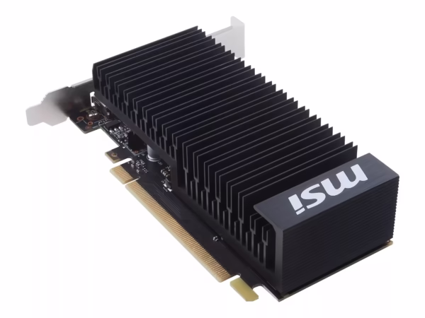 MSI GT 1030 2GHD4 LP OC 2GB vaizdo plokštė, 2GB GDDR4