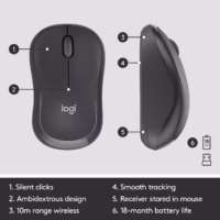Klaviatūros ir pelės komplektas MK295/ENG 920-009800 LOGITECH thumbnail 15