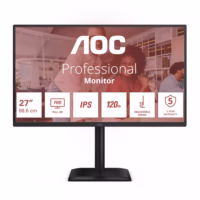 LCD Monitor|AOC|27 „|1920 x 1080 pixels|Full HD|Native aspect ratio 16:9|LED|Flat|27E4U thumbnail 2